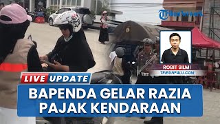 Bapenda Sigi Gelar Razia Gakum Pajak Kendaraan di Depan Samsat Sulteng, Genjot Pendapatan Daerah