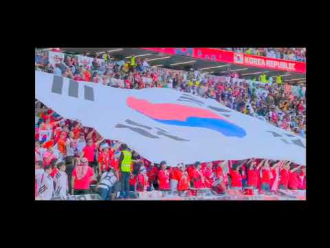 Korea Republic National Anthem (vs Ghana) - FIFA World Cup Qatar 2022