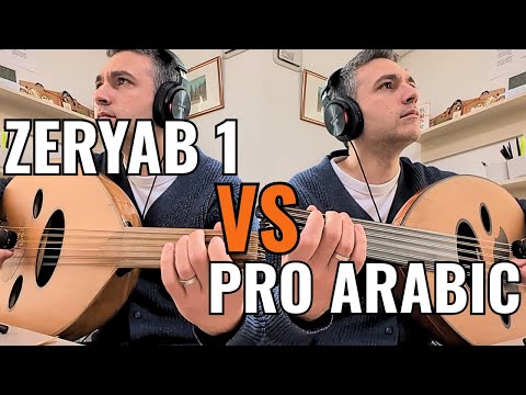 Sound Comparison: Zeryab Model 1 VS PRO Arabic Oud by Ethnic Musical - Ana Fi Intizarak - Oud Duel