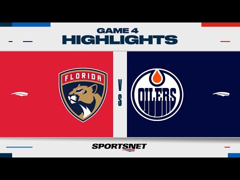 Stanley Cup Final Game 4 Highlights | Panthers vs. Oilers - June 15, 2024