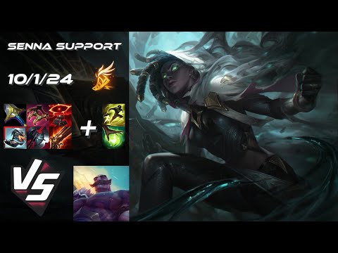 SUPPORT Senna vs Braum - NA Grandmaster Patch 25.S2.7