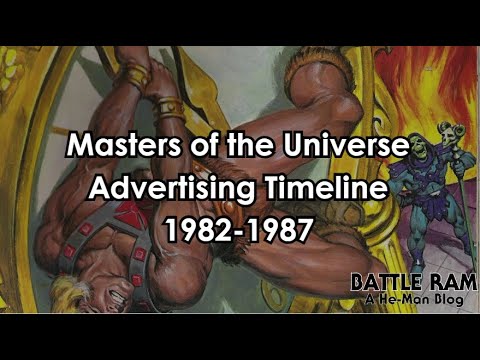 MOTU Advertising Timeline 1982-1987
