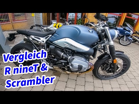 Vergleich BMW R nineT & R nineT Scrambler