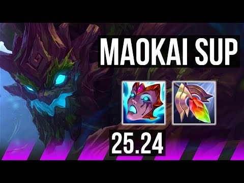 MAOKAI & Jhin vs SENNA & Ashe (SUP) | NA Master | 25.24