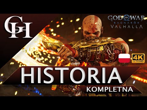 GOW RAGNAROK - VALHALLA [ GROWY FILM DUBBING PL ]  HISTORIA KOMPLETNA [ GAMEPLAY/CUTSCENKI ] WYŁ.HUD