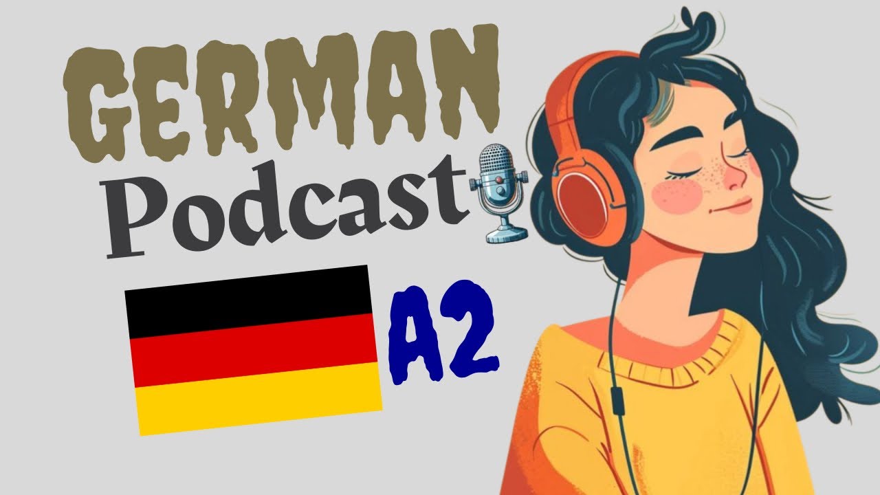 My Daily Routine in German (A2) | Learn German Easily with Podcast | episode 1 |  Easy German