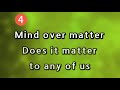 Mind Over Matter - Young The Giant | Karaoke