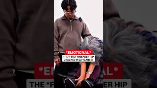 SHE WAITED 22 YEARS FOR THIS CRACK‼️😭 #chiropractic #backpain #neckpain #trending