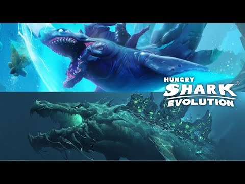 ALL HUNGRY SHARK EVOLUTION IN REAL LIFE - NEW 2021 (LUMINITE SHARK UPDATED)
