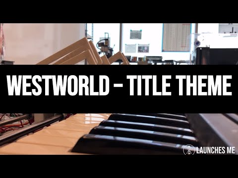 Westworld - Title Theme but played (badly) by a robot | (COVER)