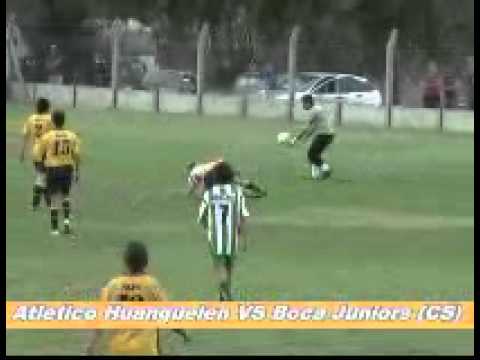 Atlético Huanguelén 4 Boca Juniors 0   segundo tiempo   2° fecha