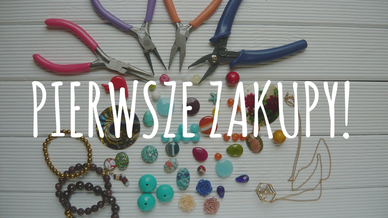 Zakup pierwszych narzędzi i materiałów - [#1] Kurs tworzenia biżuterii od podstaw | Qrkoko.pl