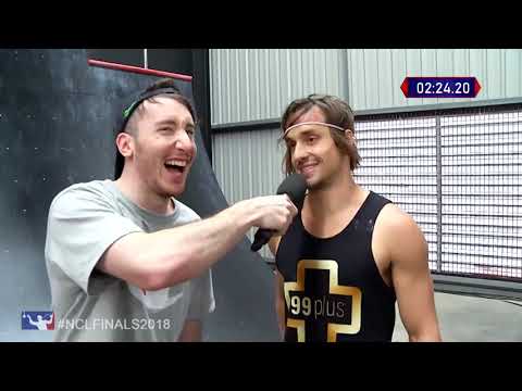 American Ninja Warrior Jake Murray @ NCL FInals 2018 all stages