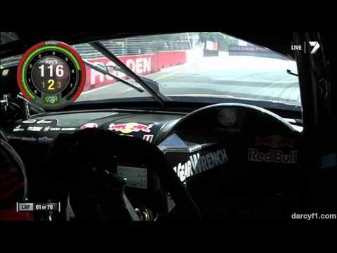 Onboard Jamie Whincup - Adelaide Street Circuit (V8SC 2013 Clipsal 500 Race)