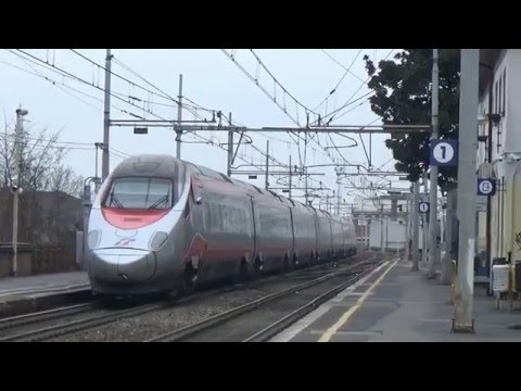 Etr 610 "Frecciargento" in transito a Desio