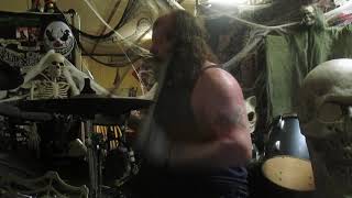 Overkill-Feed My Head-- Drum Cover