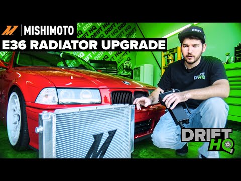 HOW TO INSTALL: E36 MISHIMOTO RADIATOR & METAL EXPANSION TANK