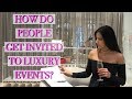 How to Be Invited to Luxury Store Events & Get Champagne at Chanel/Louis Vuitton