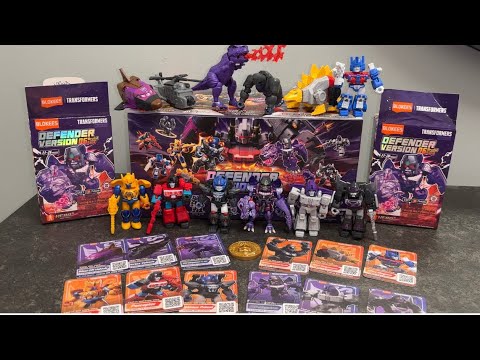 Awesome transformers blokees galaxy defender 06 Brutal fang collection unboxing & review beast wars!