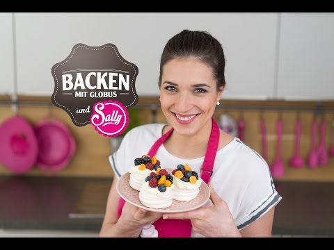 Rezept für Mini Pavlova | Backen mit Globus & Sallys Welt #6