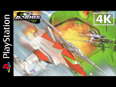 G-Darius (PS1) Playthrough [4K]
