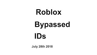 Bypassed Audios Roblox 2018 免费在线视频最佳电影电视节目 - bypassed audios roblox ids 2018