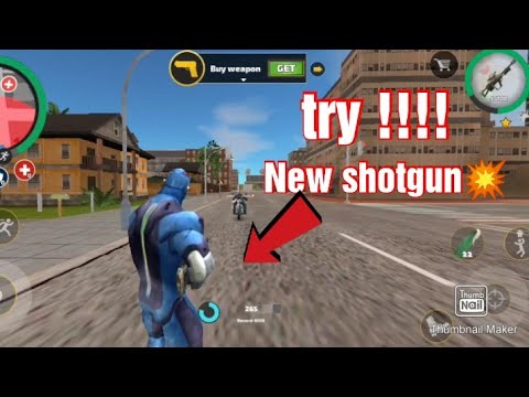 ROPE HERO KI SPECIAL SHOTGUN💥 KI TESTING IN HINDI ||| ROPE  VICE TOWN GAMEPLAY ANDROID