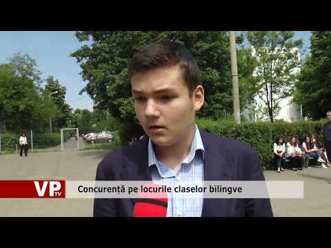 Concurență pe locurile claselor bilingve