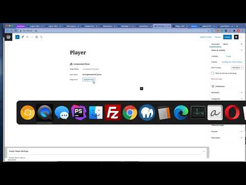 ZoomSounds Audio Player WordPress - autogenerate wave data demo