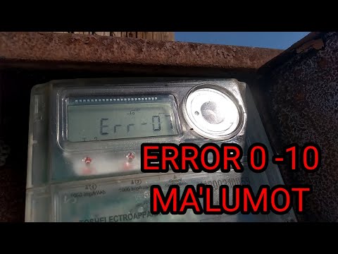 elektron hisoblagich error 07 _ электрон хисоблагич error 07