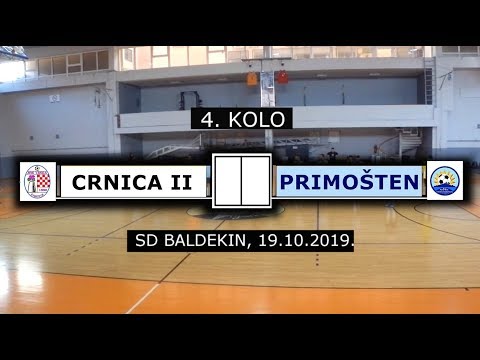 ŽMNL- 4. KOLO: CRNICA II - PRIMOŠTEN, ŠIBENIK 19.10.2019.