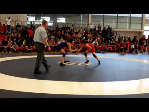 2015 Junior National Championships: 51 kg Amber Wiebe vs. Alexandria Town