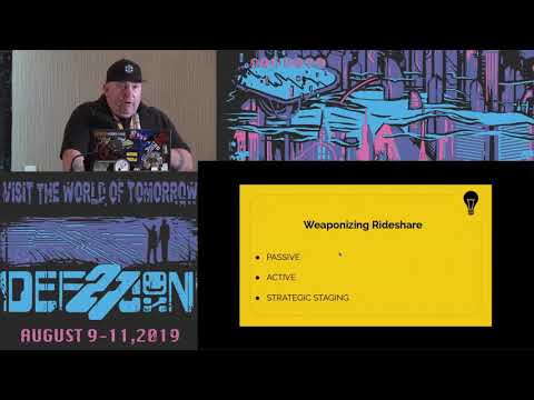 Edward Miro - Rideshare OSINT CarBased SE For Fun and Profit - DEF CON 27 Social Engineering Village