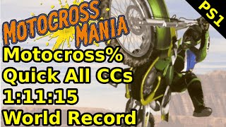 Former WR Motocross Mania (PS1) - Motocross% Quick