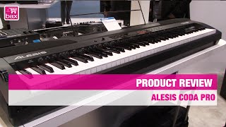Video thumbnail for Alesis Coda Pro Digital Piano | NAMM SHOW 2015 by Bax-shop | Bax Music Goes