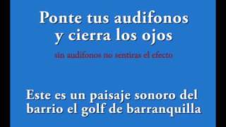 preview picture of video 'Paisaje sonoro - barrio El golf, Barranquilla'