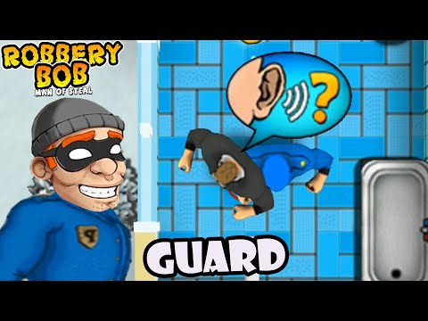 Robbery Bob 1 Use Blue Guard Suit - Part 8