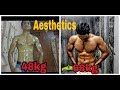 MY BODY TRANSFORMATION JOURNEY | SKINNY TO AESTHETIC | NATURAL TRANSFORMATION |