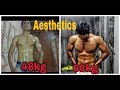 MY BODY TRANSFORMATION JOURNEY | SKINNY TO AESTHETIC | NATURAL TRANSFORMATION |