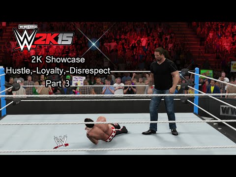 WWE 2K15 (PS4) 2K Showcase Hustle, Loyalty, Disrespect Walkthrough Part 3