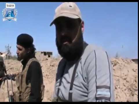 مقابلة مع النقيب ابو حاتم القائد العسكري لجبهة تحرير الفرات الاسلامية المرابطين على جبهة مطار دير الزور العسكري