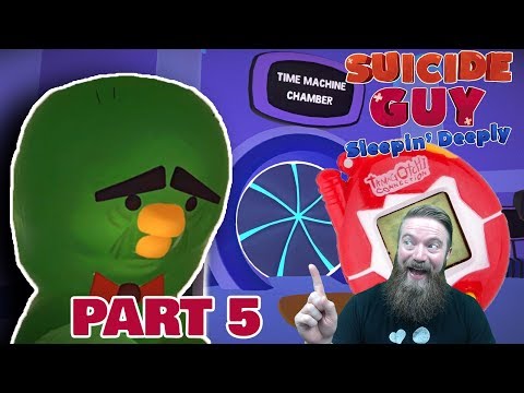 TIME TRAVELLING TAMAGATCHI! | Suicide Guy: Sleepin' Deeply - Part 5 (level 4)