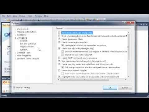 Visual Basic Tutorial - 3 - Getting Familiar With The IDE