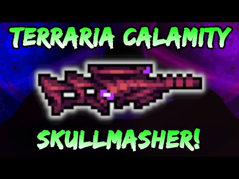 Skullmasher! RARE Variant of Anti-materiel Rifle! Terraria Calamity Mod Ranger Class Setups Loadouts