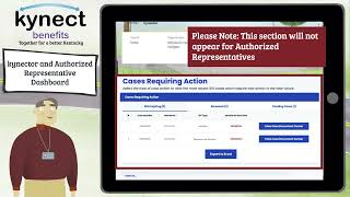 Using the kynector and Authorized Representative Dashboard in kynect benefits