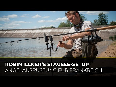 Robin Illner's Stausee-Setup | Ruten | Rollen | Bissanzeiger | Rutenhalter | Karpfenangeln