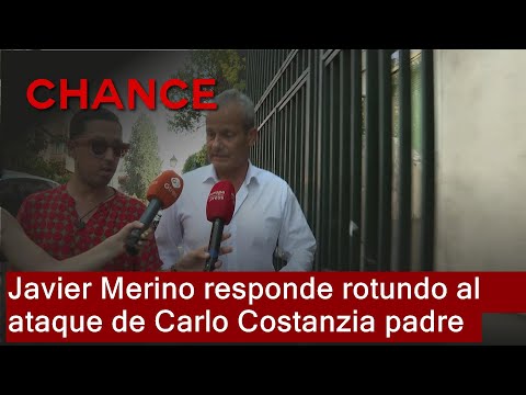 Javier Merino responds strongly to Carlo Costanzia Sr.'s attack on Mar Flores.