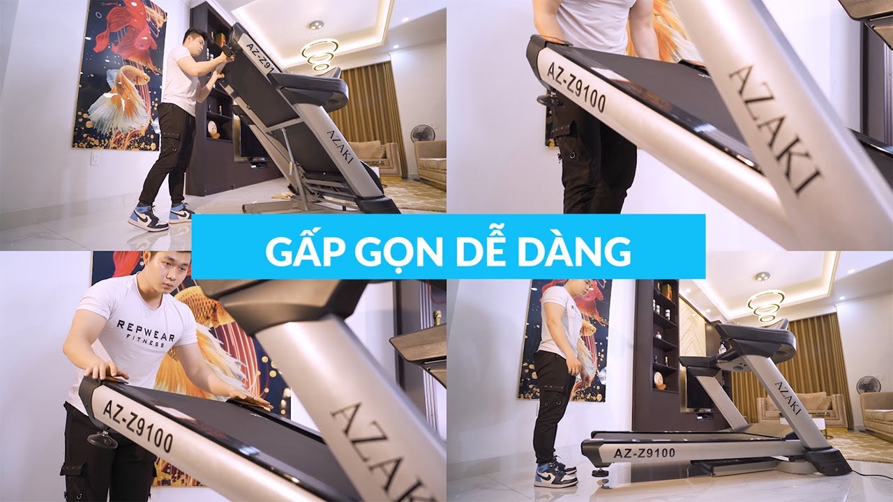 Máy chạy bộ Azaki AZ-Z9100 - Video quảng cáo sản phẩm | Thực hiện bởi ekip Khoang Media