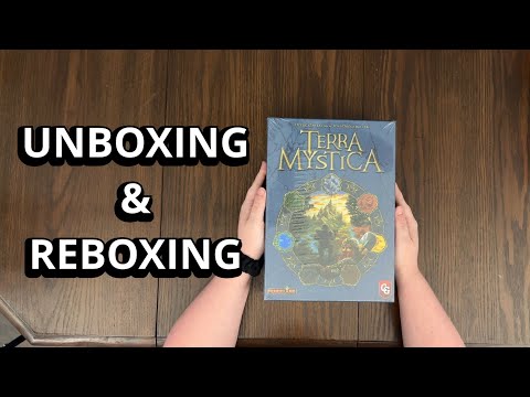 Terra Mystica - Unboxing & Reboxing - What's in the Box?