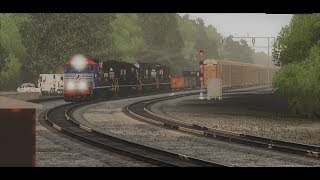 Trainz Railroad Simulator 2019 Railfanning Compilation 7